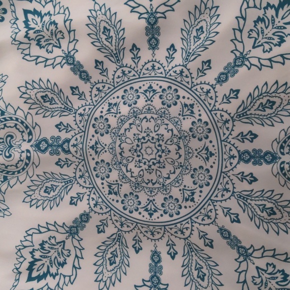 Lulus I Can Sea It Now Cream Print Dress Small - Picture 7 of 9